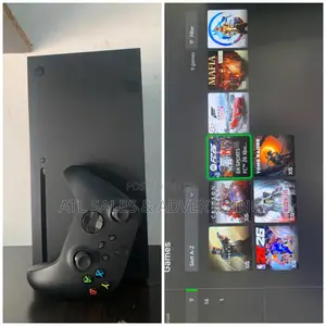 Xbox Series X With 9 Games Installed