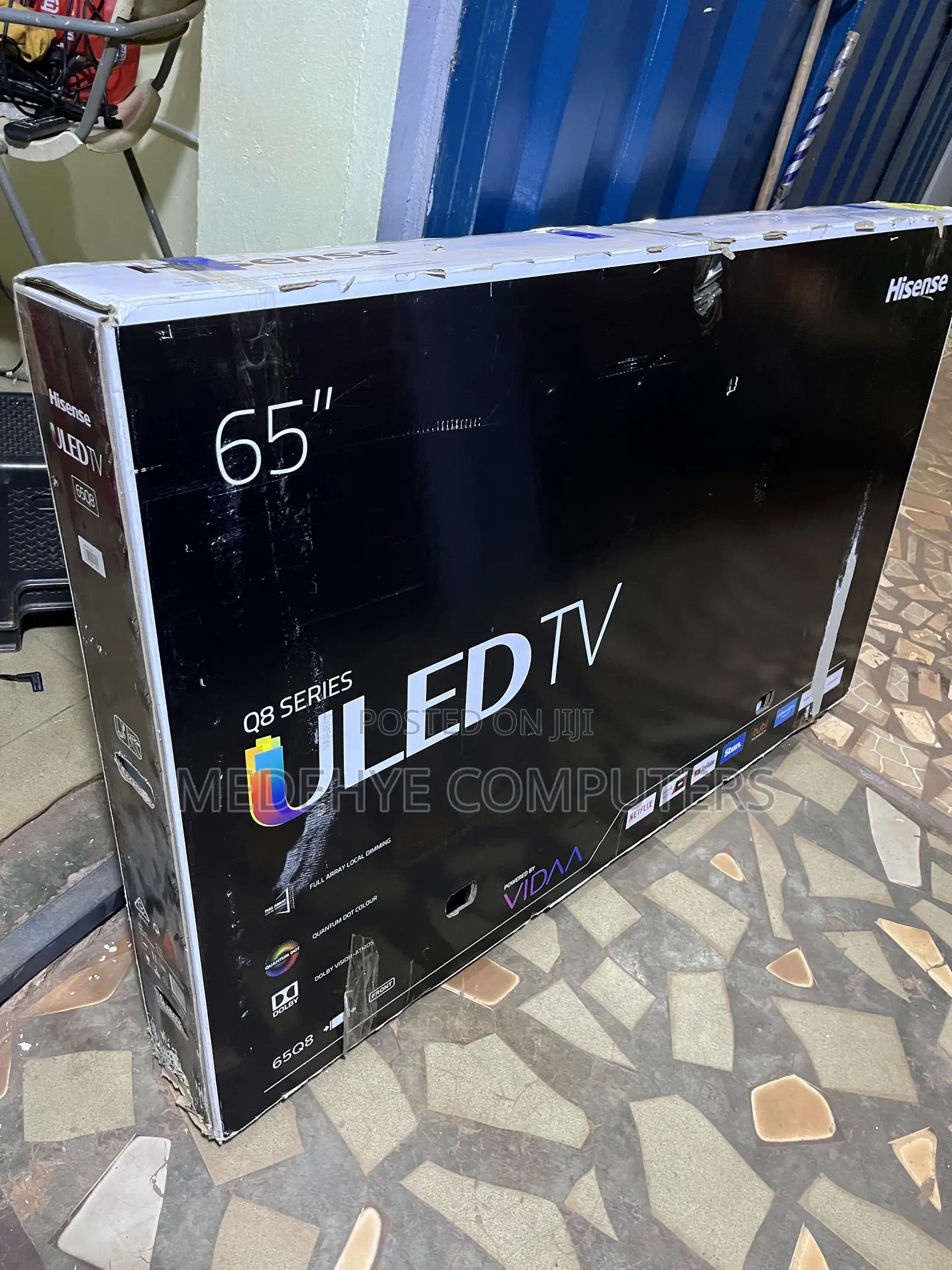 Hisense 65 U8 Series Qled Android Edgeless Screen