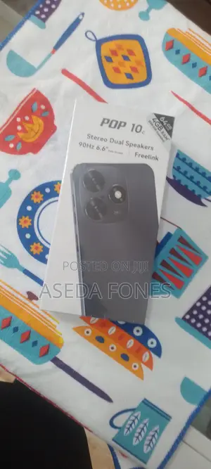 New Tecno Pop 10C 64 GB Black