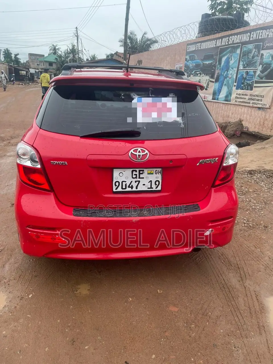 Toyota Matrix 2010 Red
