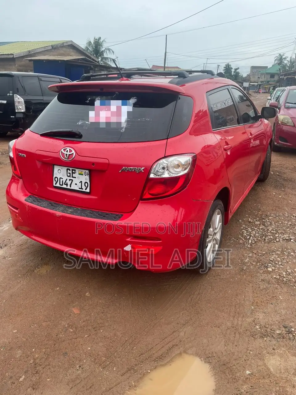 Toyota Matrix 2010 Red