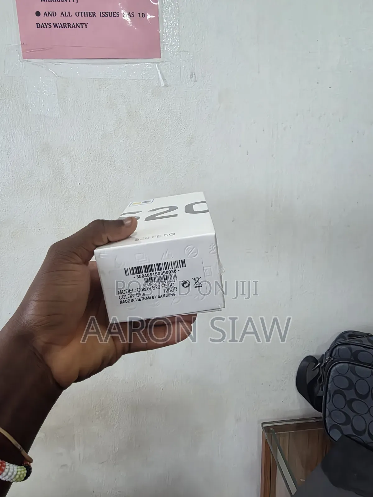 New Samsung Galaxy S20 FE 5G 128 GB Blue