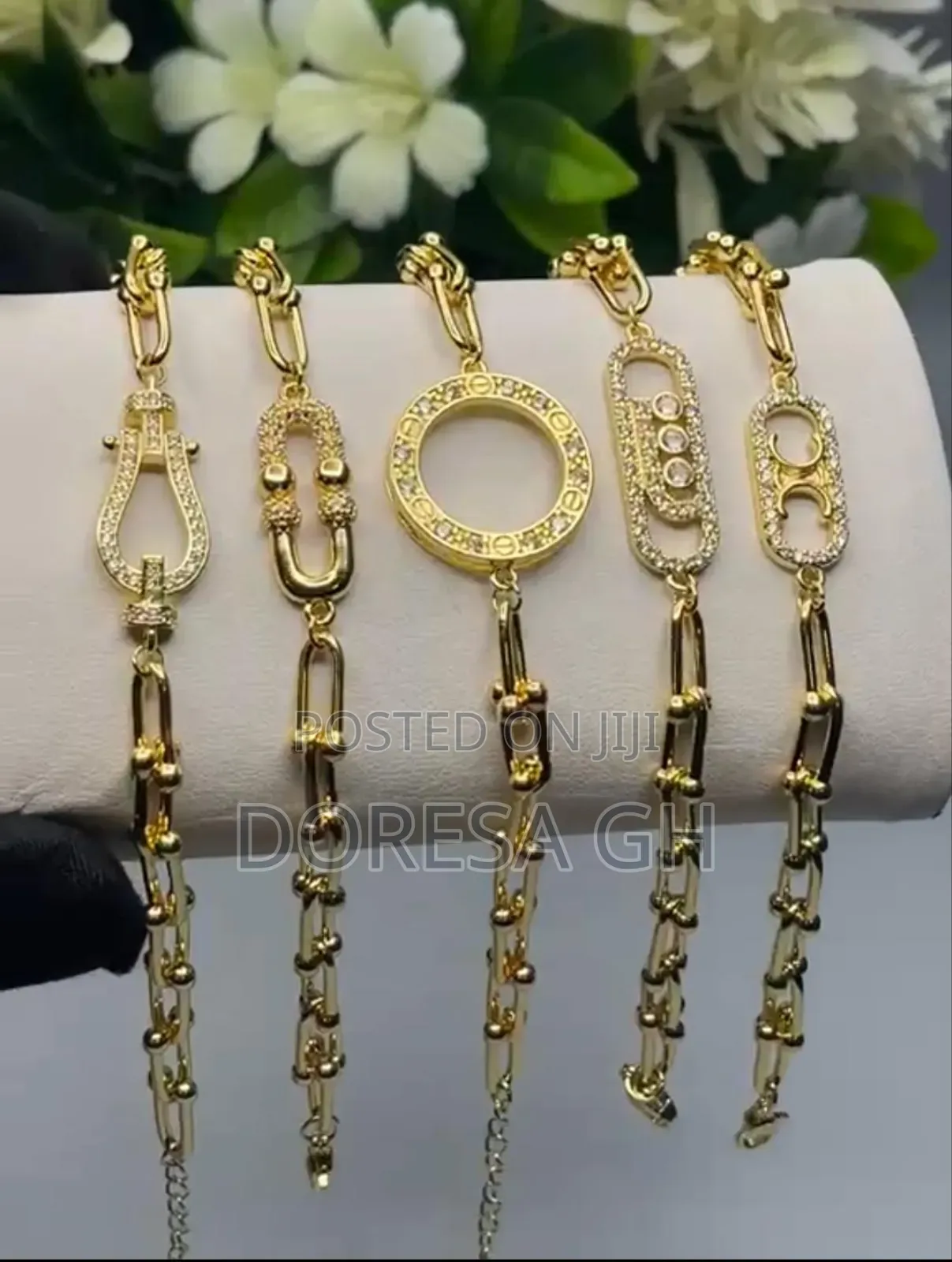 Gold Stainless Steel Bracelet for Women