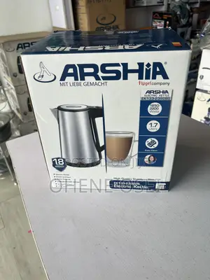 Arshia Stainless Steel Electric Kettle 1.7l