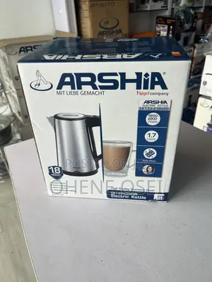 Arshia Stainless Steel Electric Kettle 1.7l