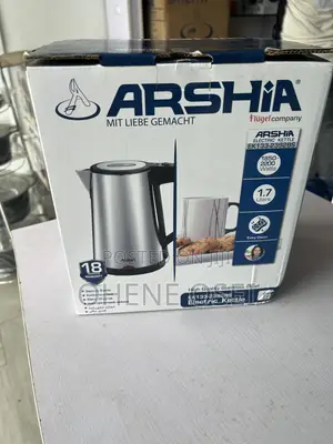 Arshia Stainless Steel Electric Kettle 1.7l