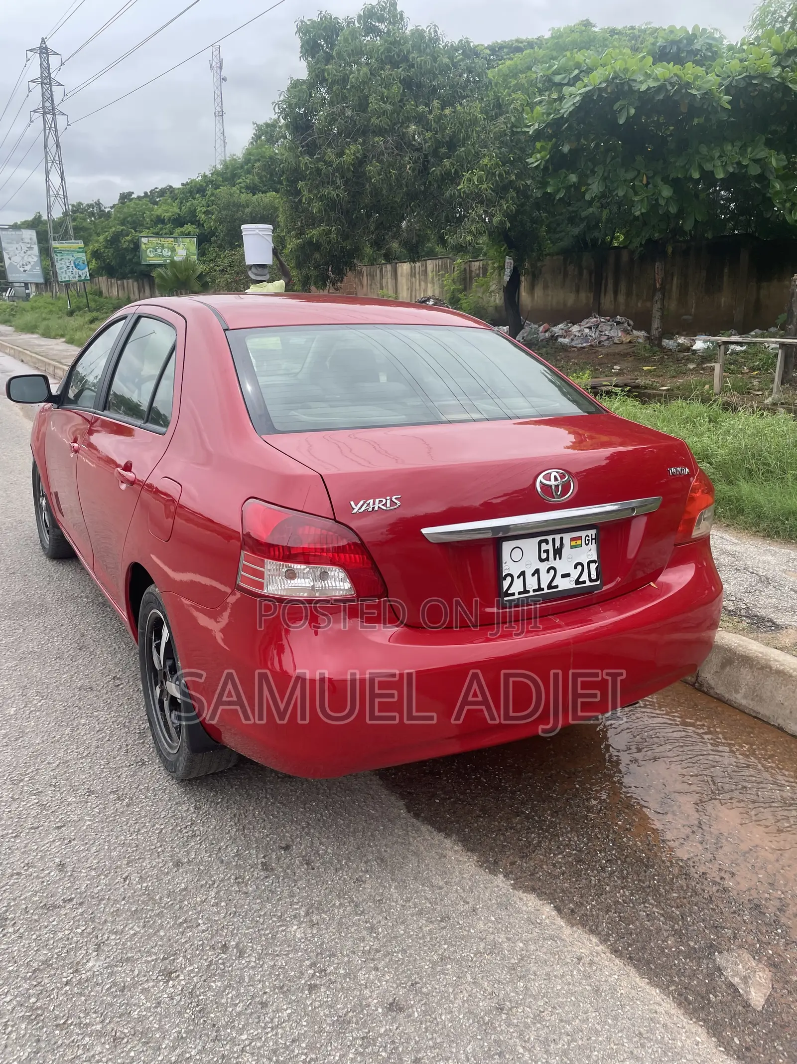 Toyota Yaris 2010 Red