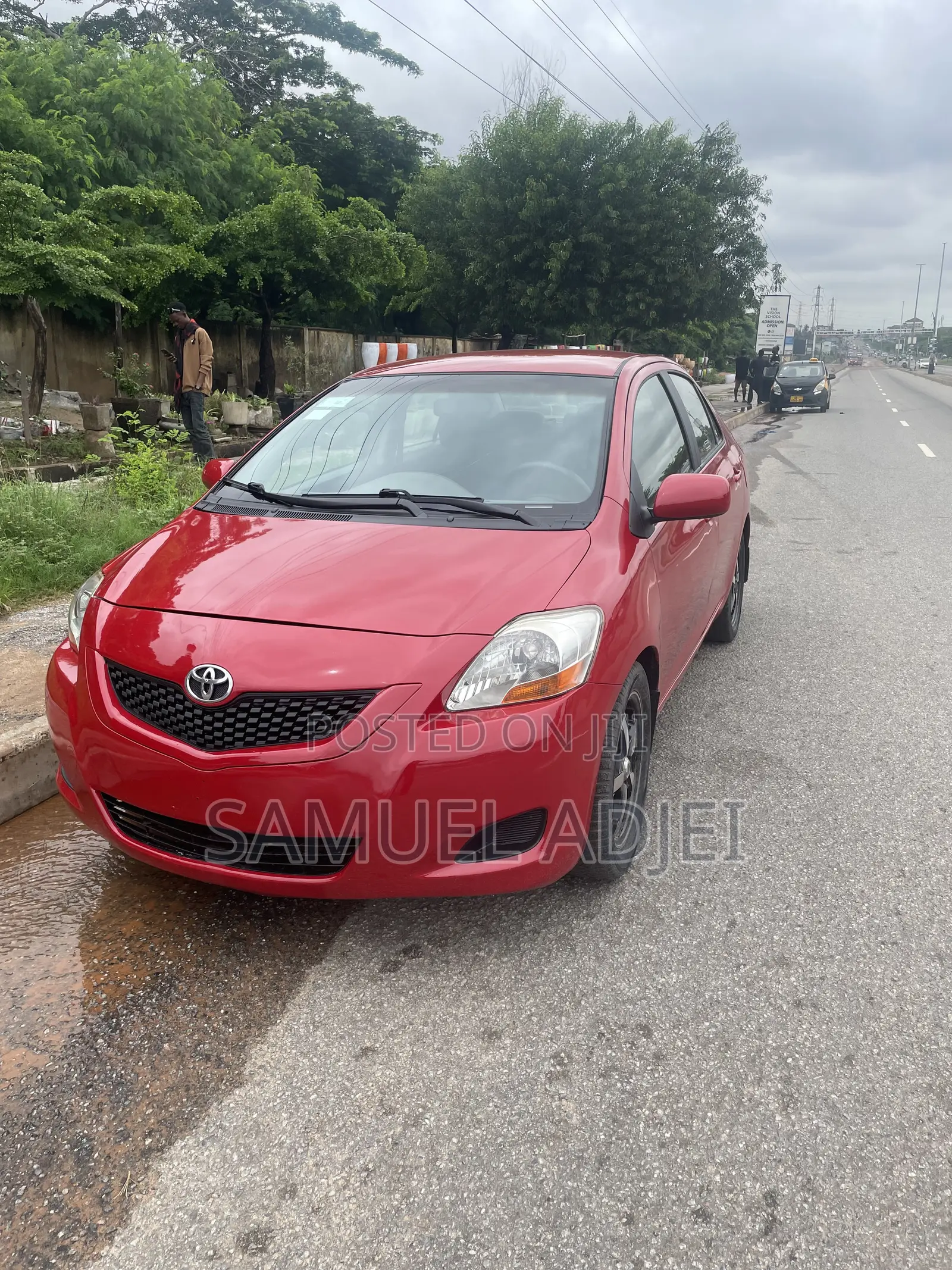 Toyota Yaris 2010 Red