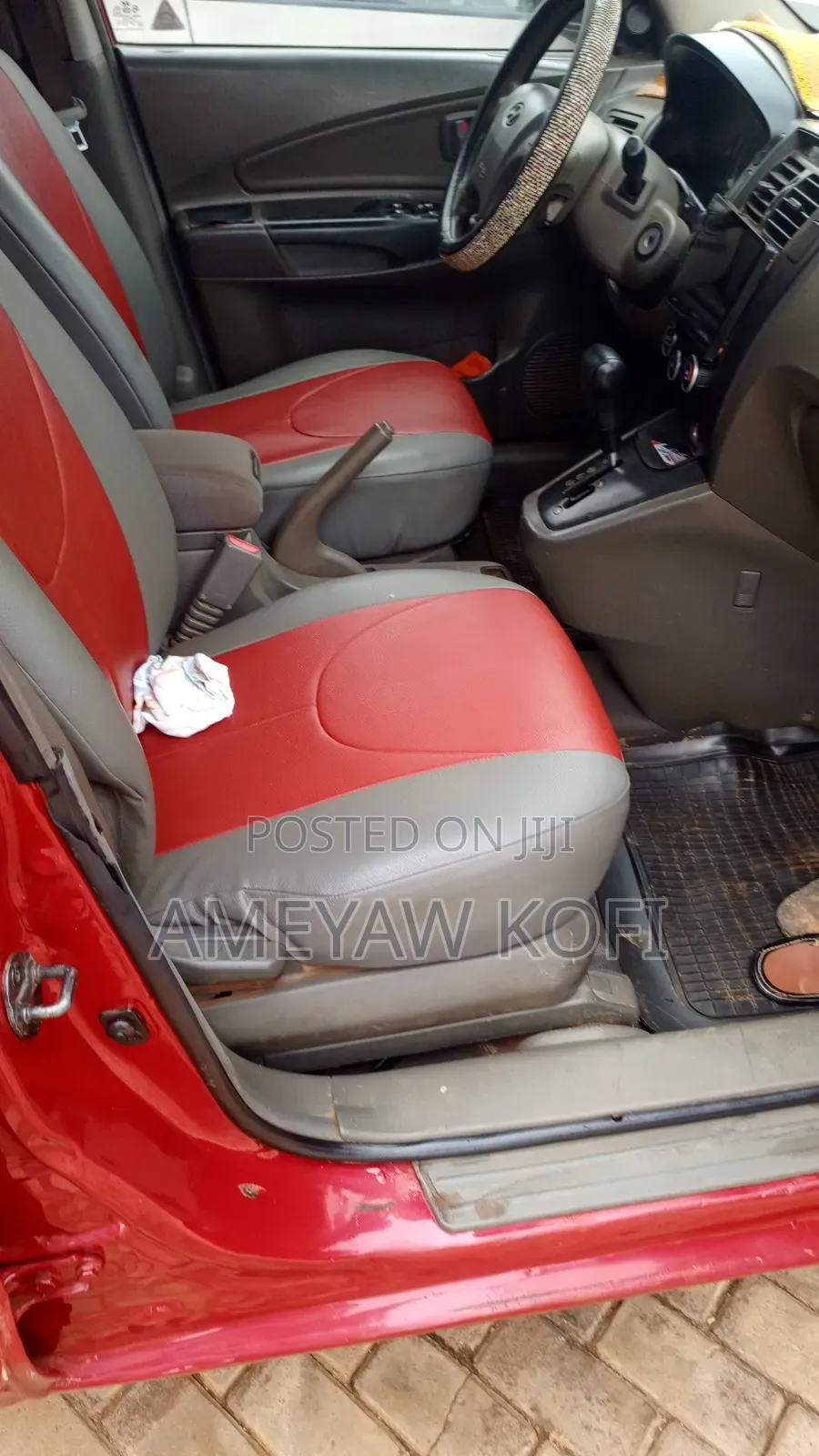 Hyundai Tucson Limited w/XM FWD 2008 Red