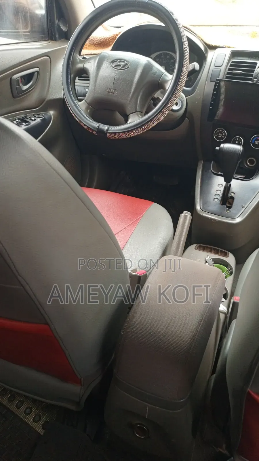 Hyundai Tucson Limited w/XM FWD 2008 Red