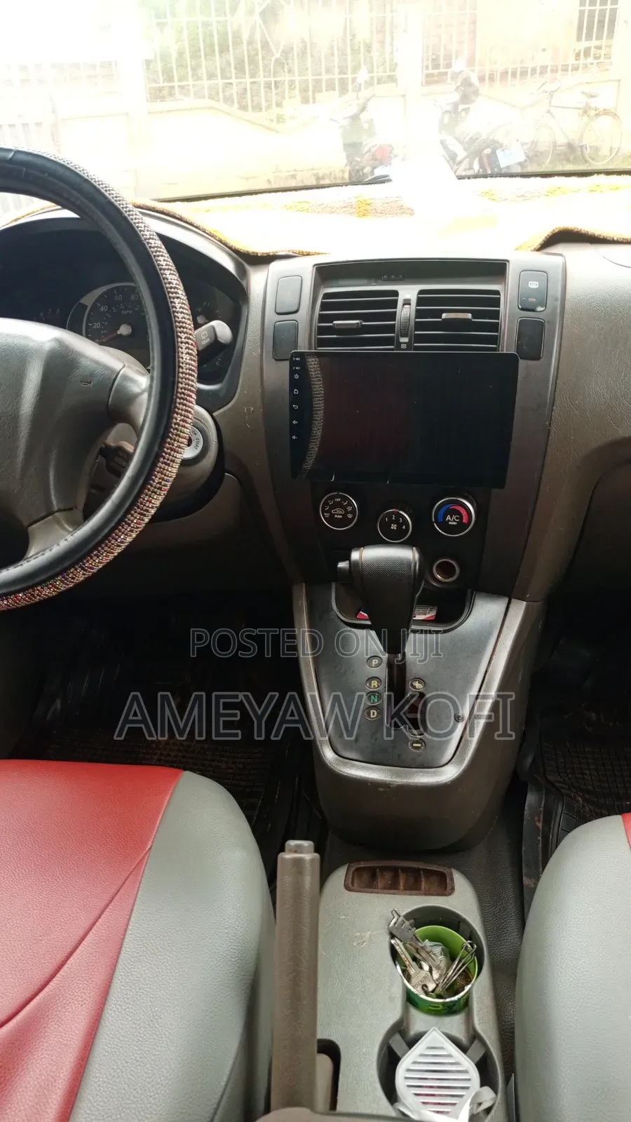 Hyundai Tucson Limited w/XM FWD 2008 Red