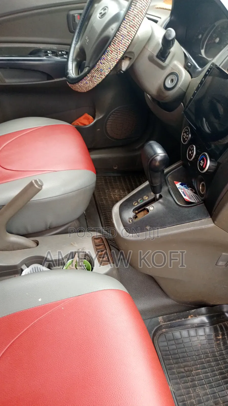 Hyundai Tucson Limited w/XM FWD 2008 Red