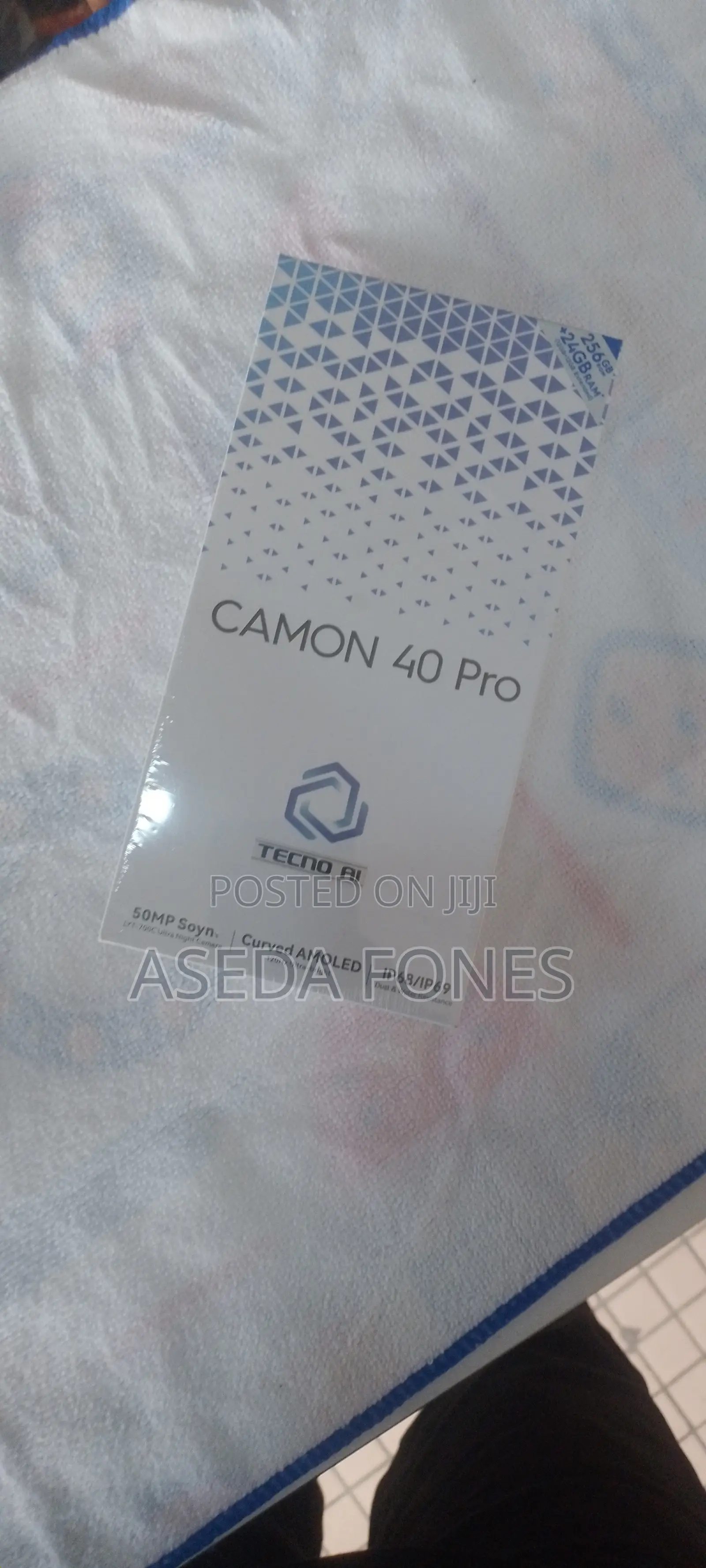 New Tecno Camon 40 Pro 5G 256 GB Blue