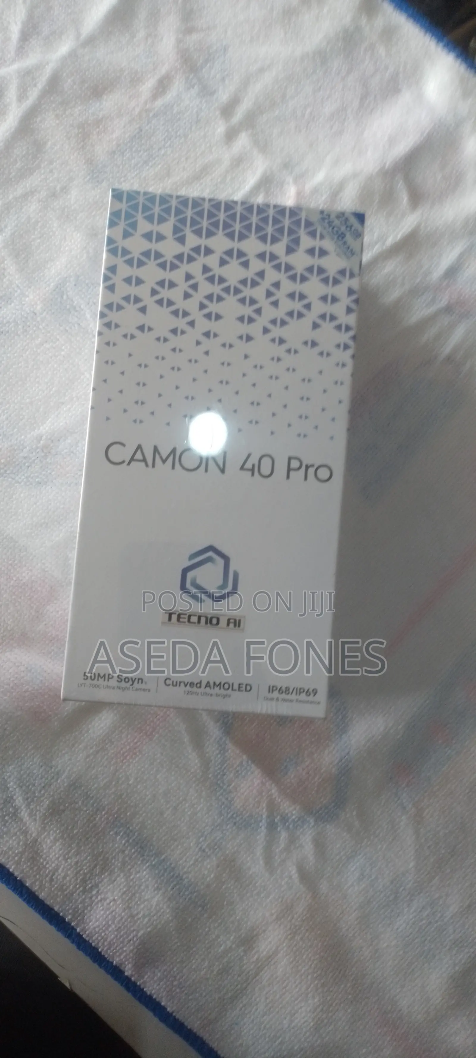 New Tecno Camon 40 Pro 5G 256 GB Blue