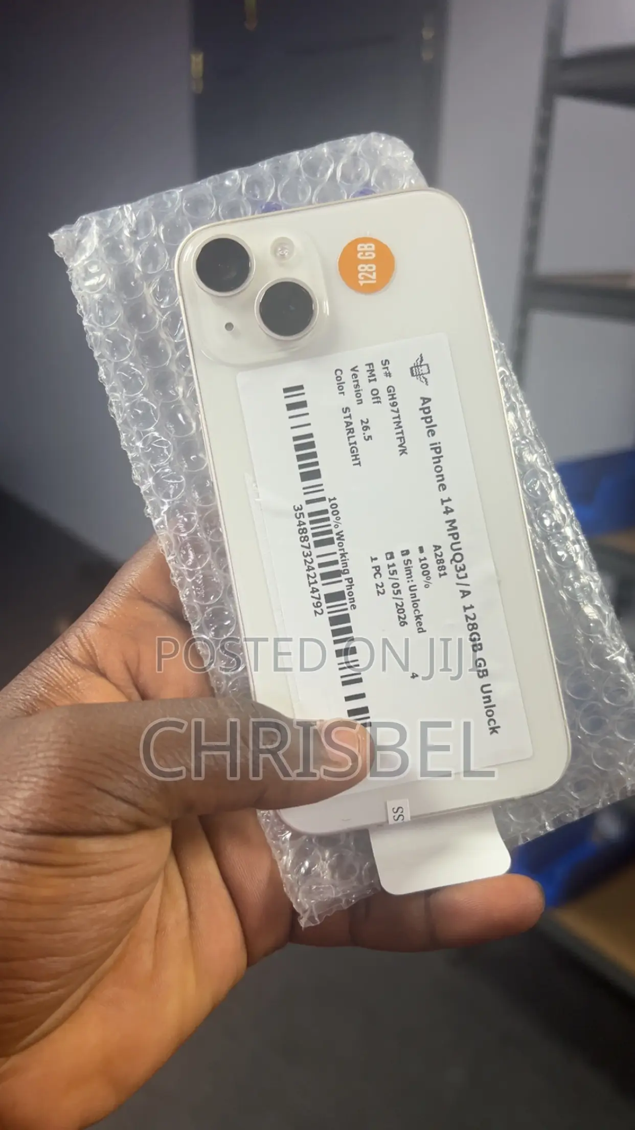 Apple iPhone 14 128 GB White