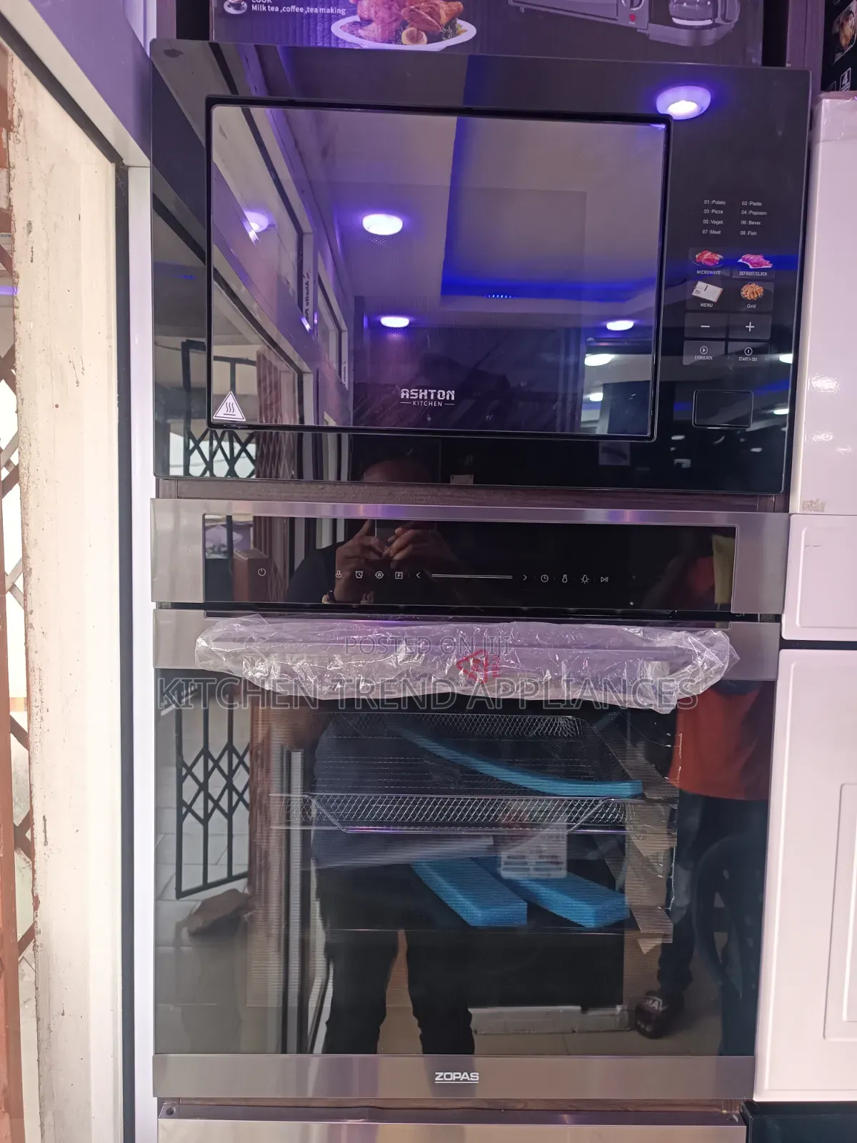 Oven and Microwave