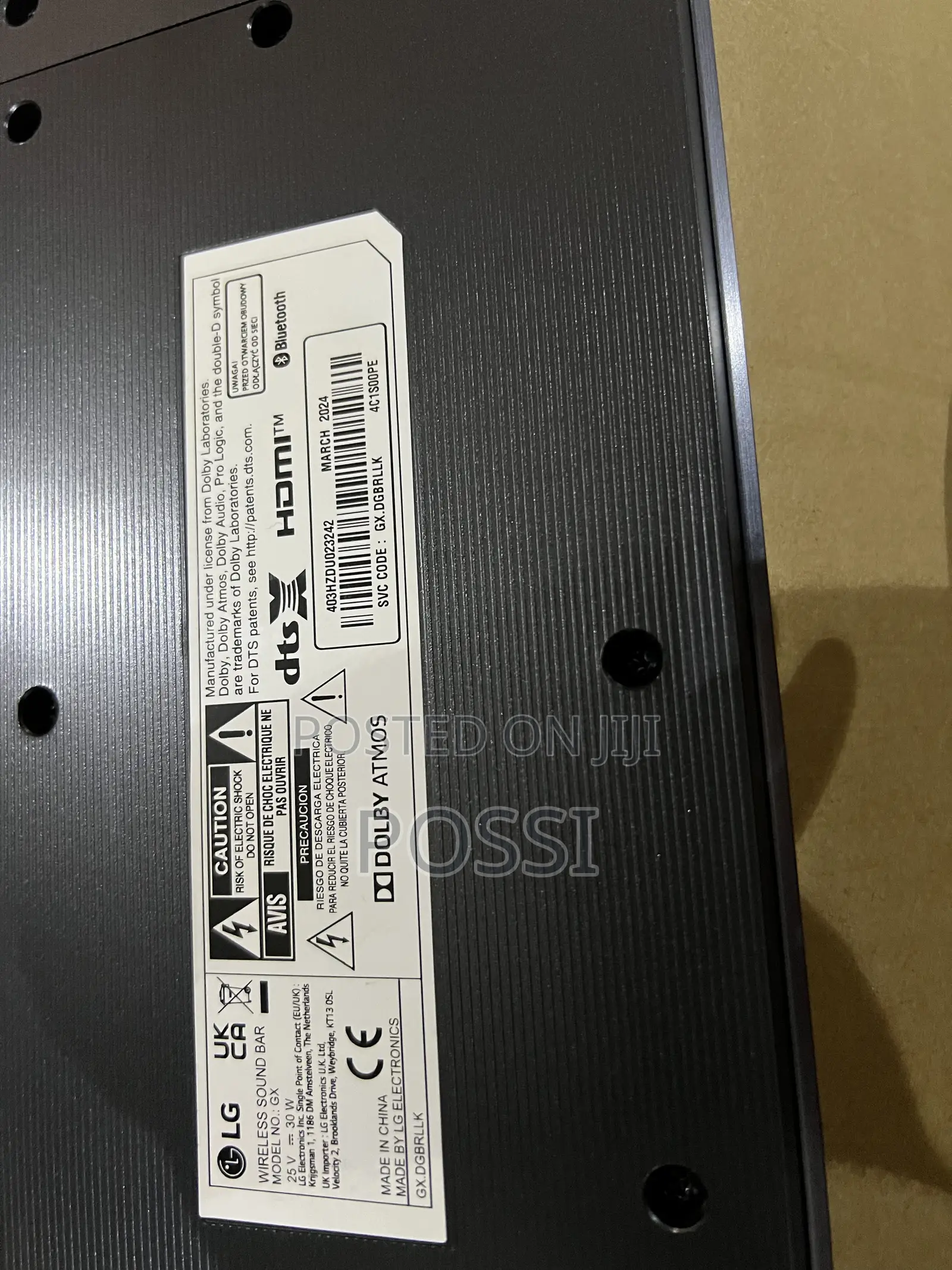 Lg Sound Bar From Uk