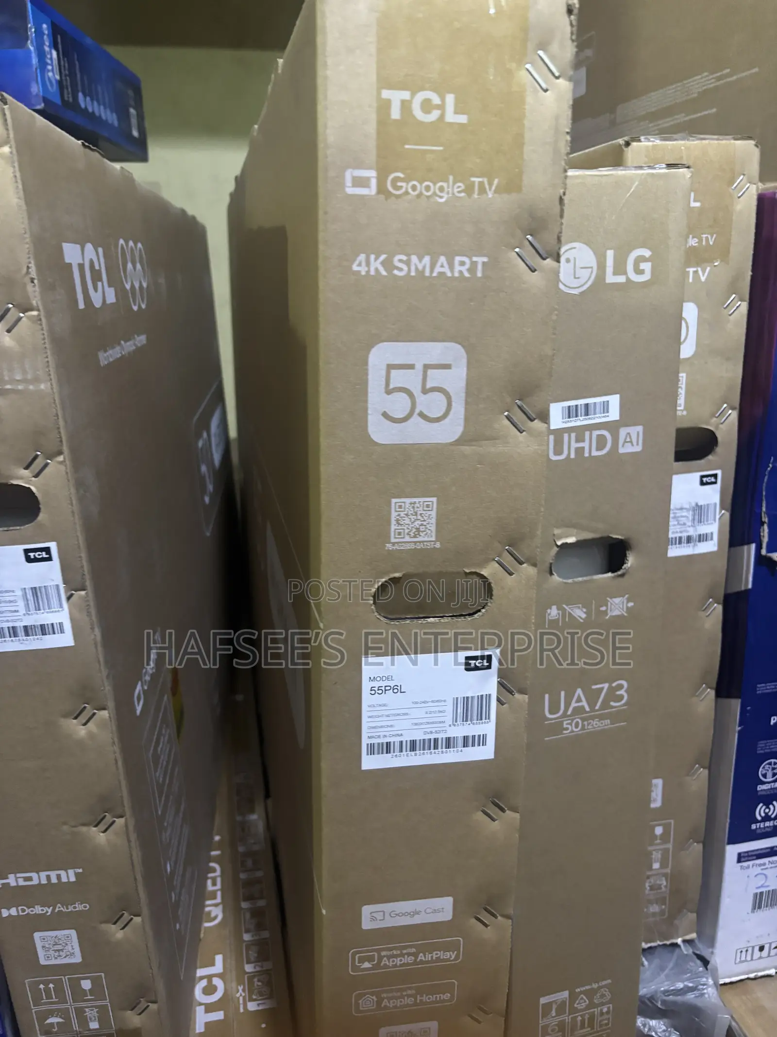 TCL 55 Inch Uhd Smart Google Tv