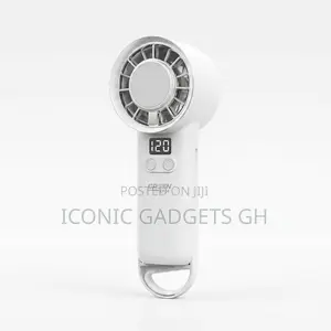 Rechargeable Handheld Fan – Speed Levels