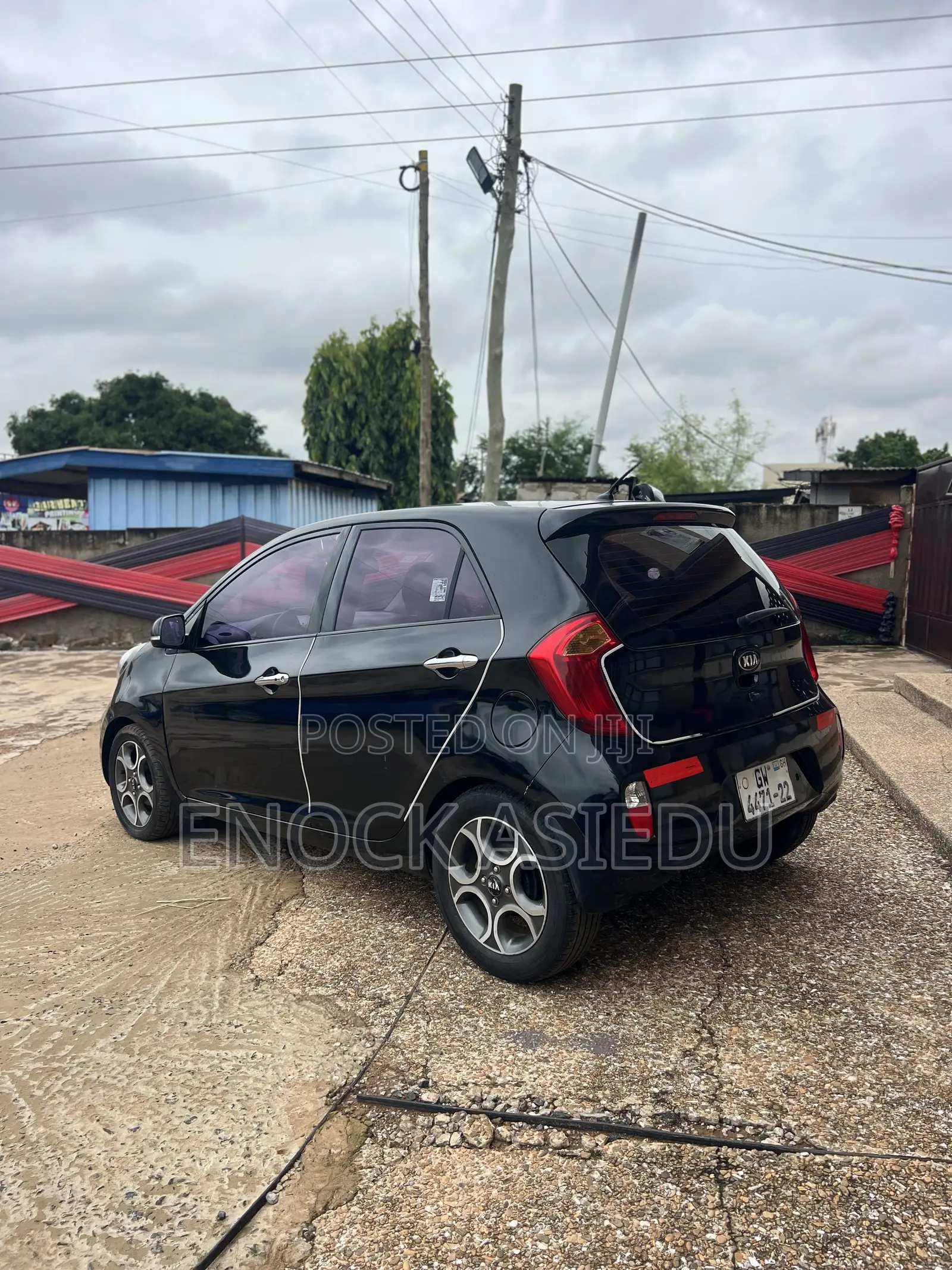 Kia Morning 2012 Black