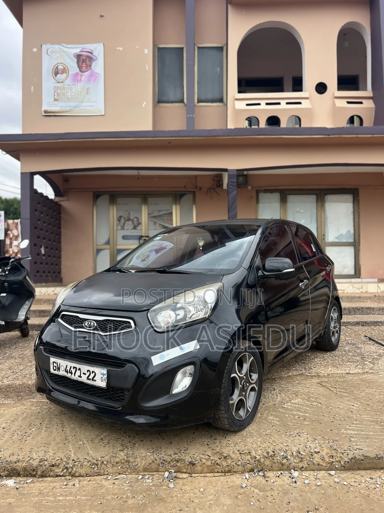 Kia Morning 2012 Black