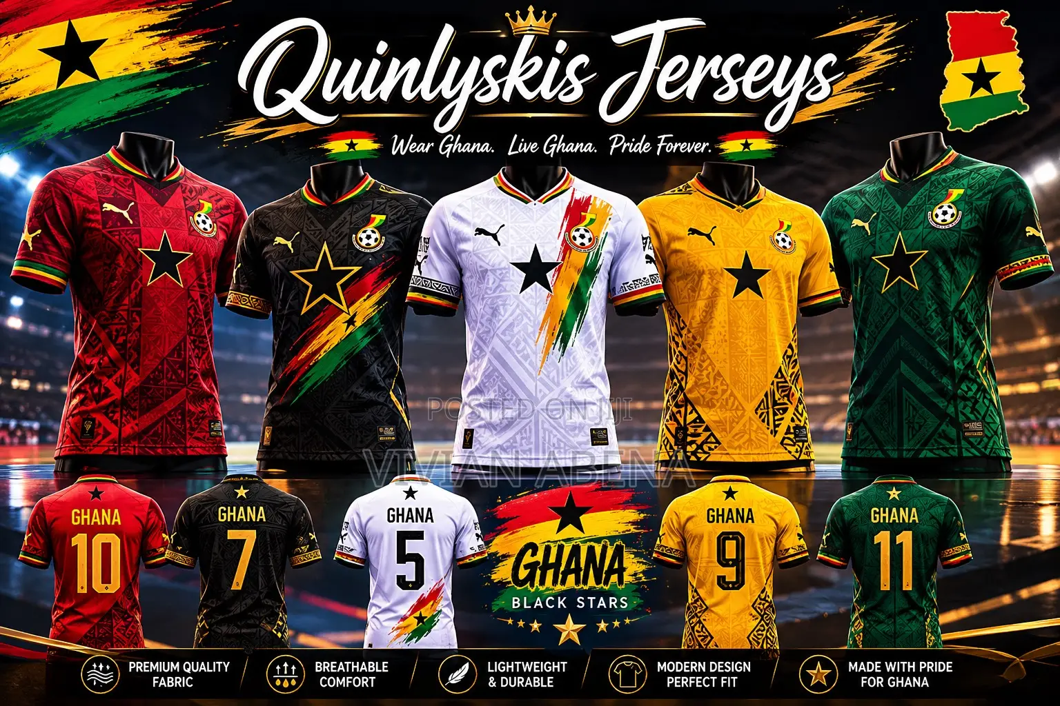 Ghana Jerseys