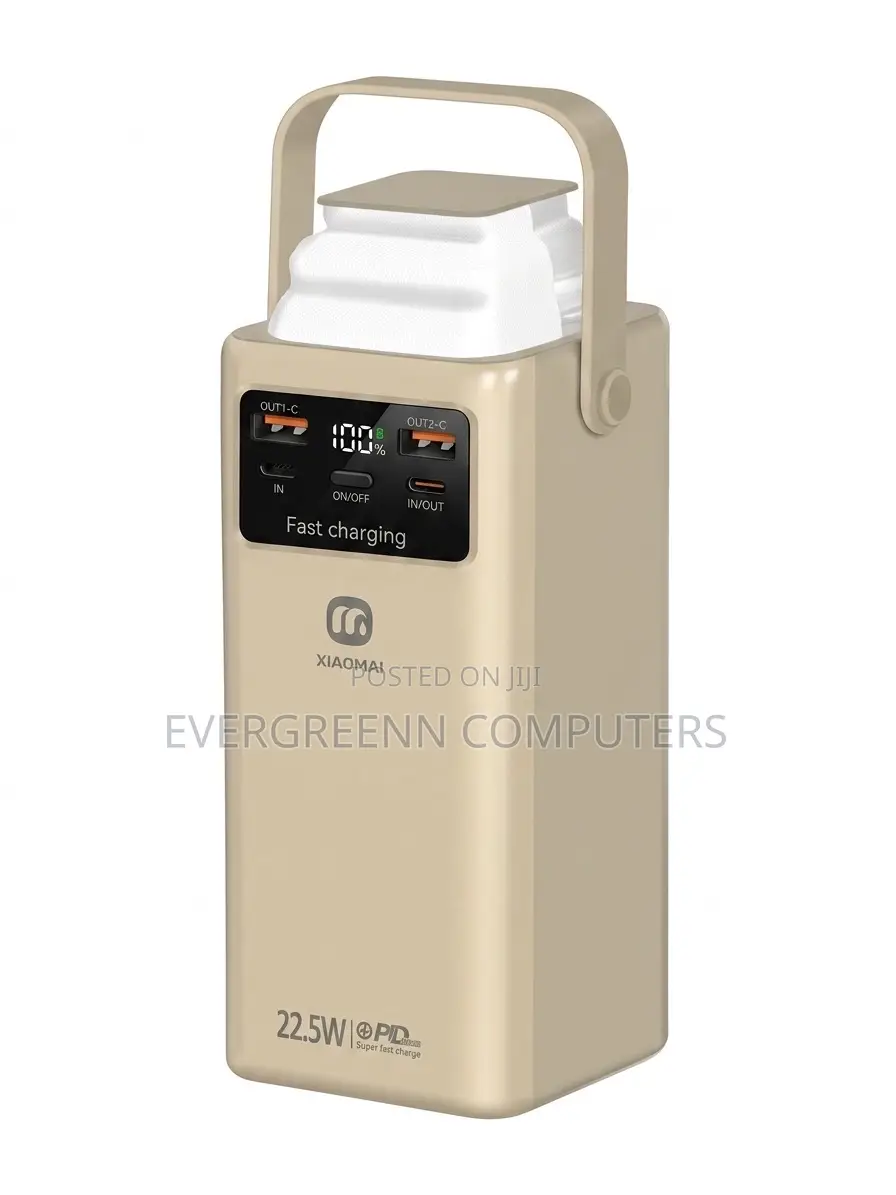 Xiaomai 50,000mah Heavy-Duty Super Fast Charging Power Bank (22.5w Pd)