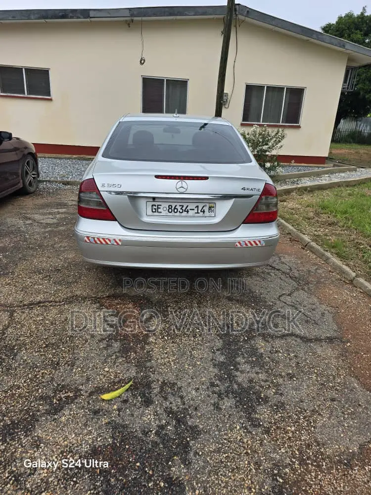 Mercedes-Benz E350 2007 Silver