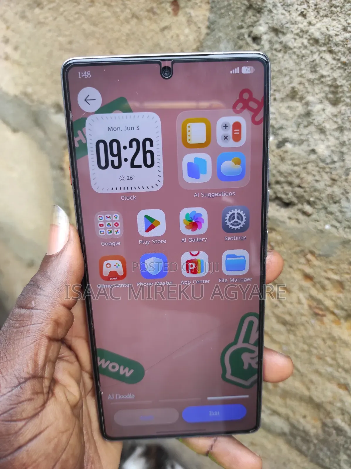 Tecno Camon 40 256 GB Silver