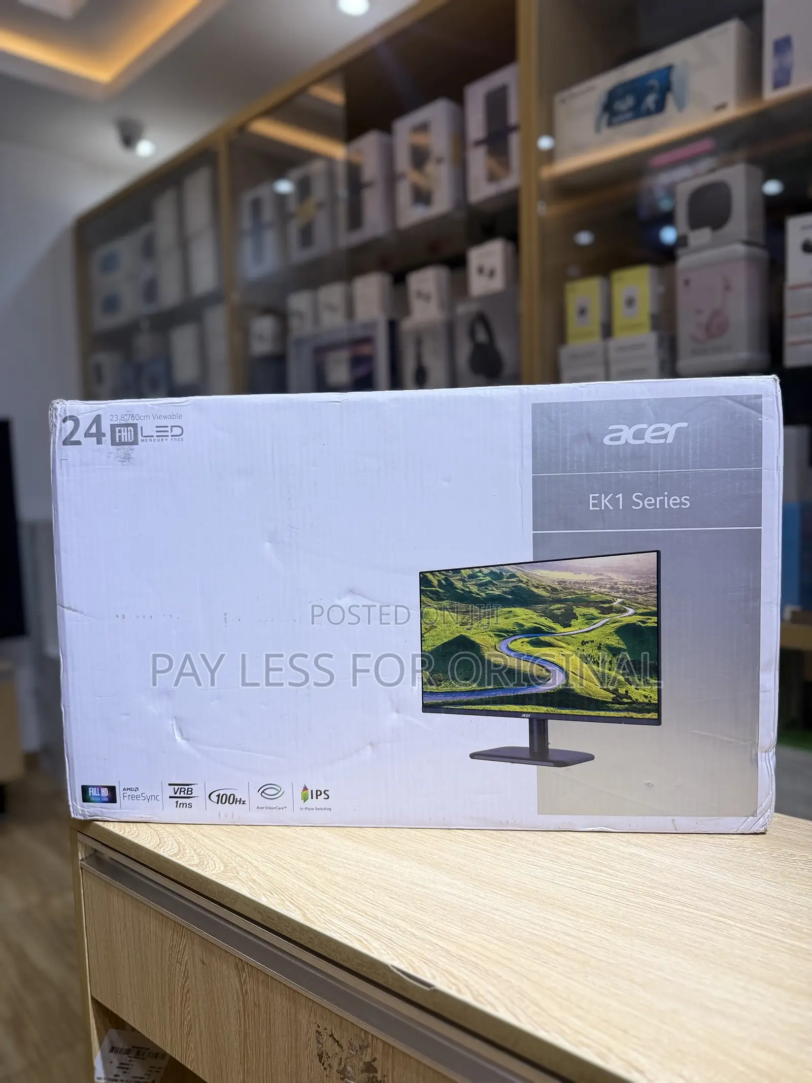 Acer Ek1 24 Inch FHD Monitor