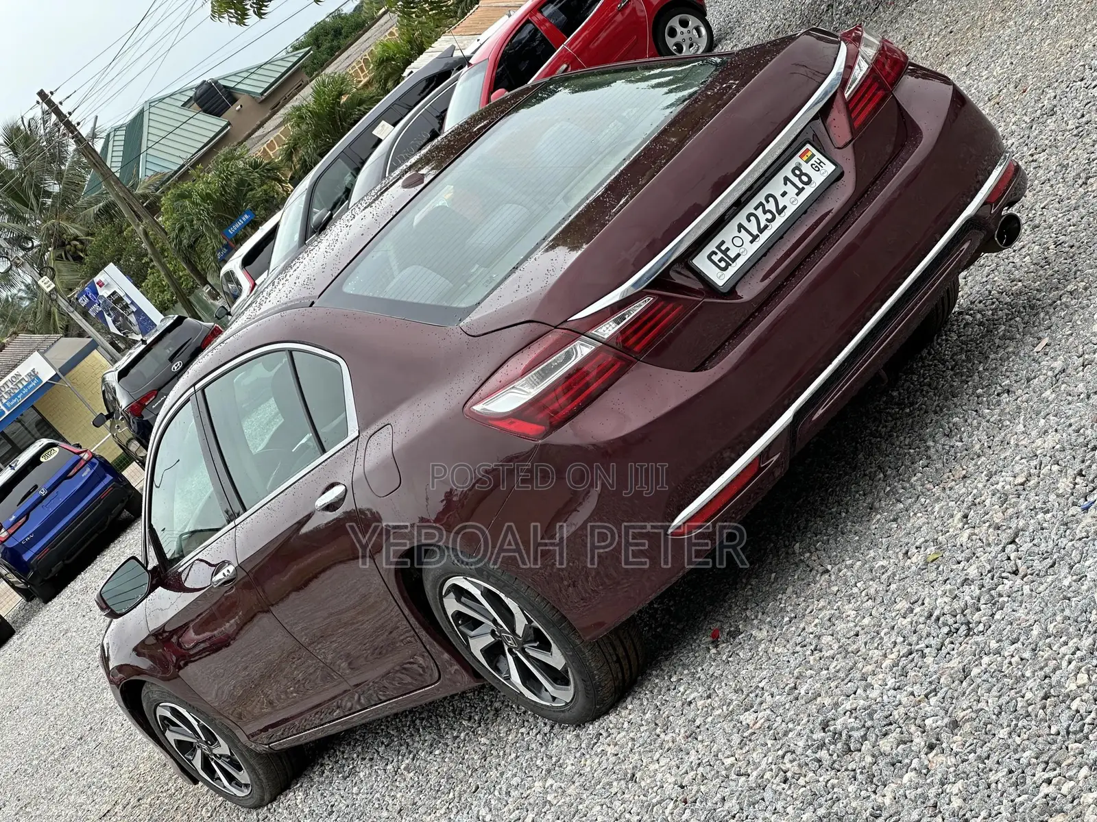 Honda Accord 2016 Red