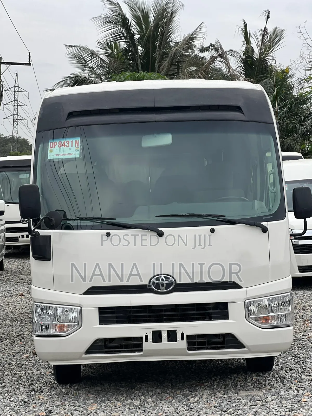 Toyota Coaster 2022 White