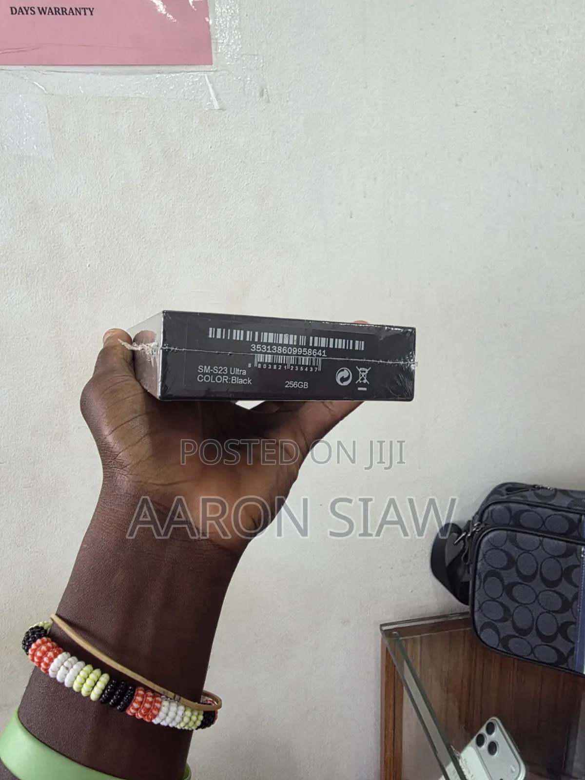 New Samsung Galaxy S23 Ultra 256 GB Black