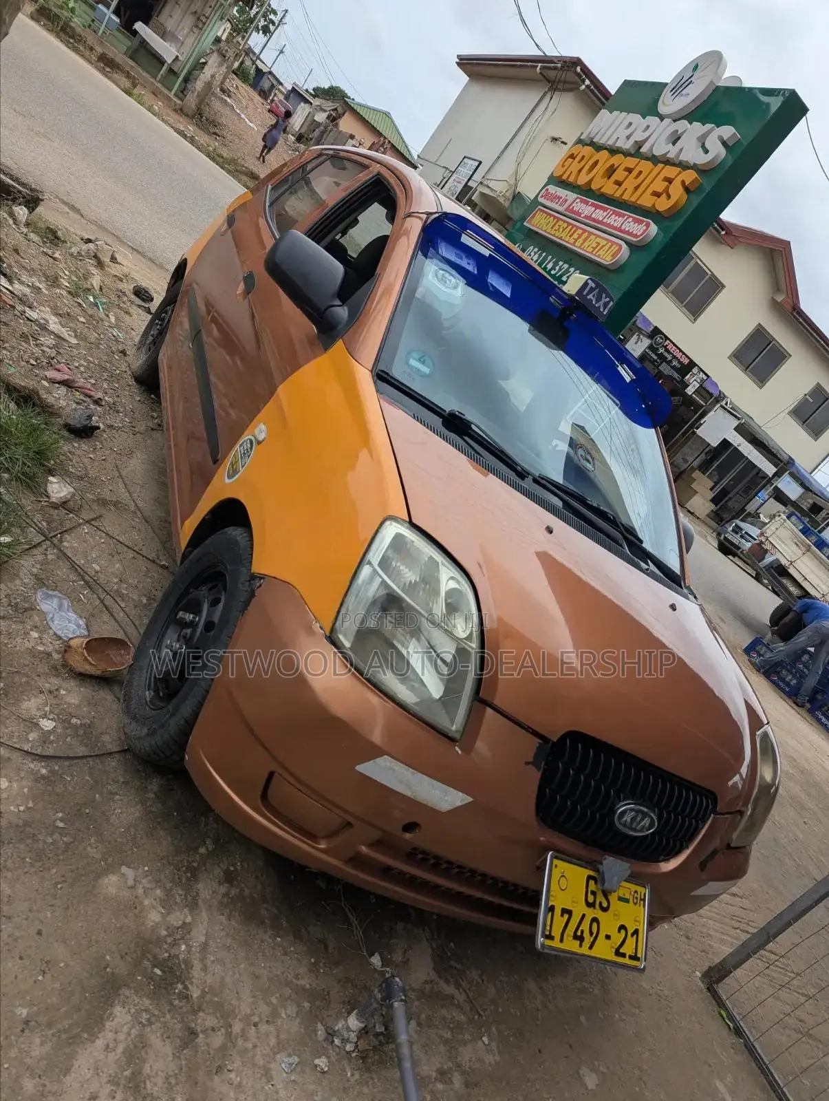 Kia Picanto 1.1 EX 2007 Brown