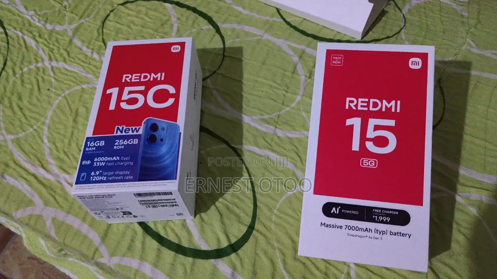 New Xiaomi Redmi 15C 4G 256 GB Black