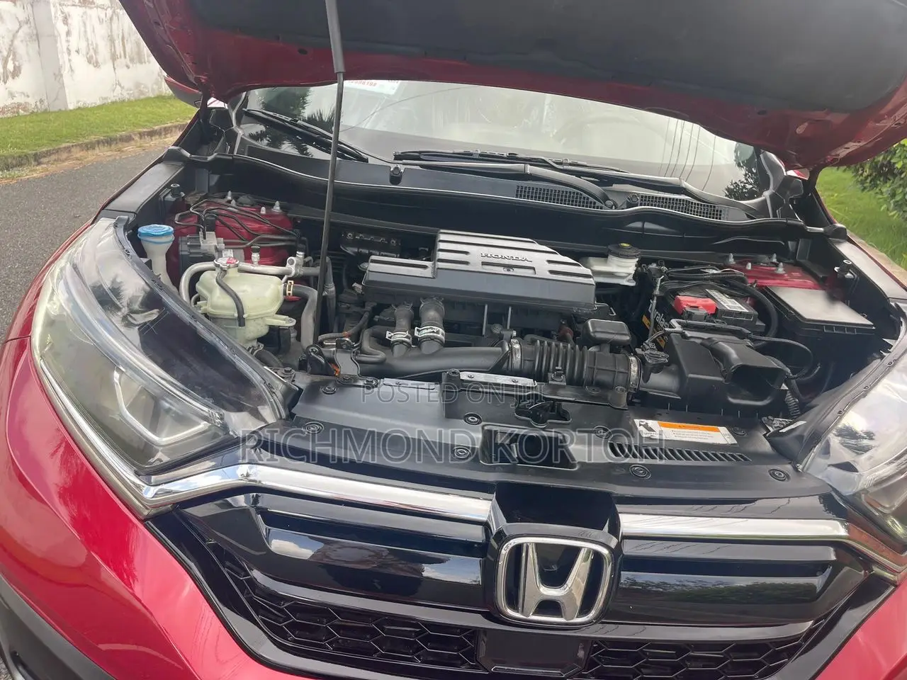 Honda CR-V EX 2021 Red