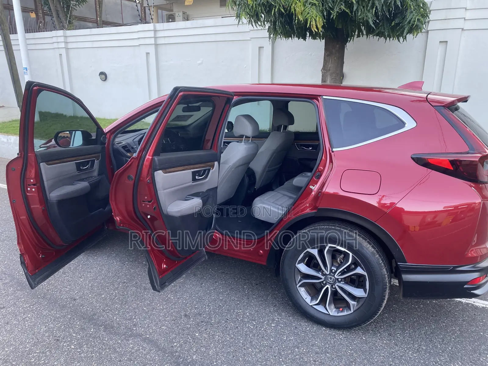 Honda CR-V EX 2021 Red