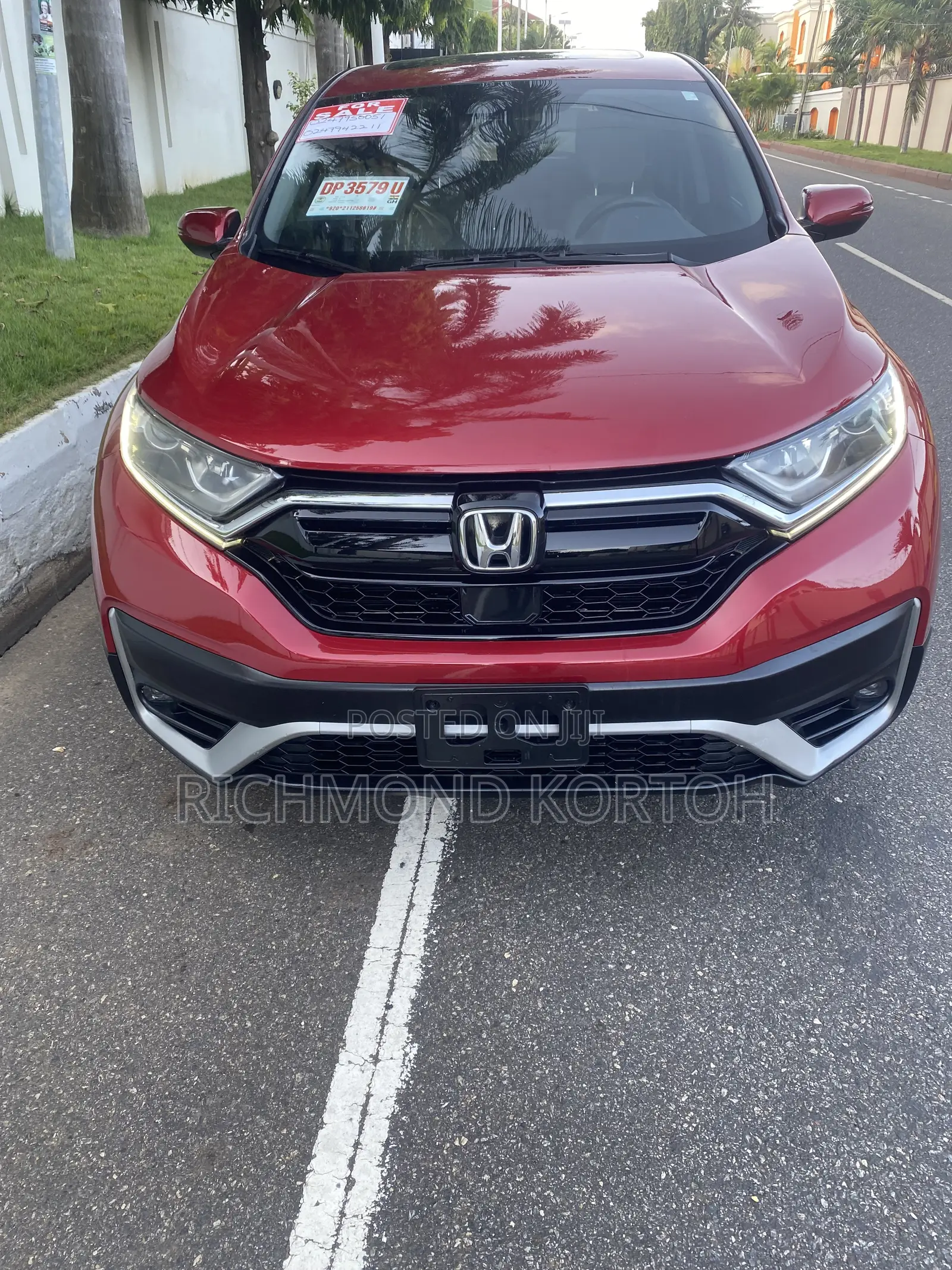 Honda CR-V EX 2021 Red