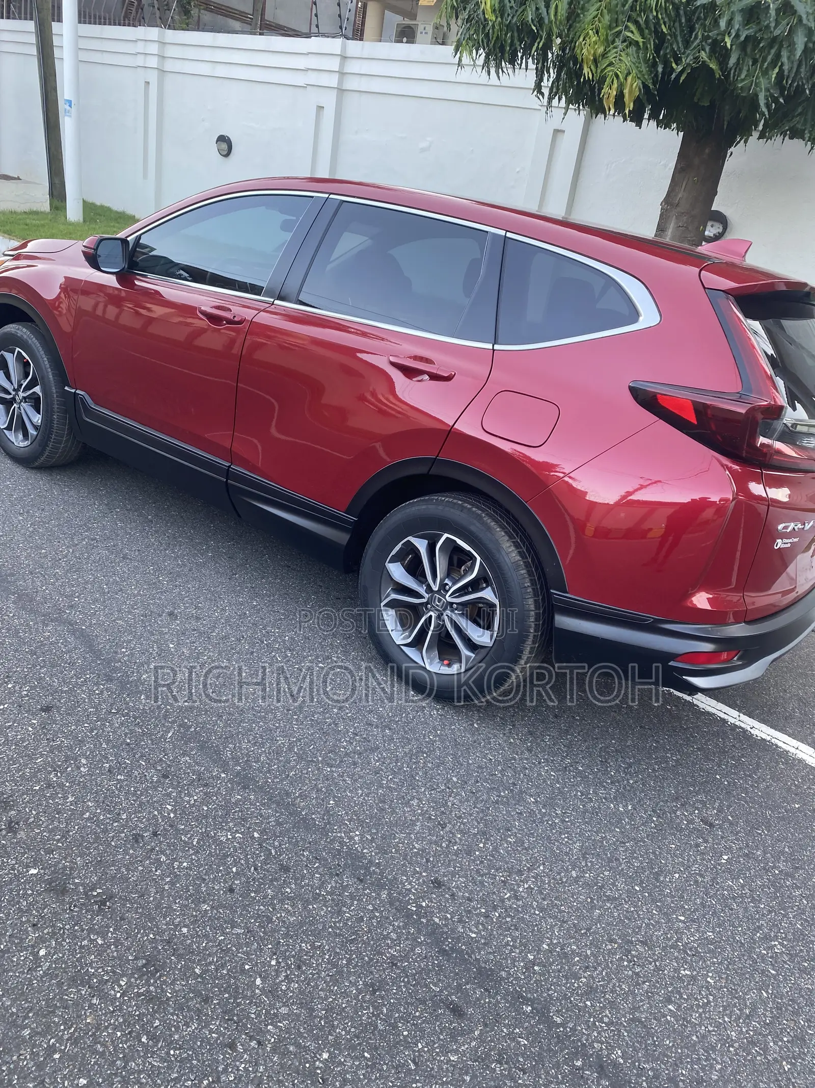 Honda CR-V EX 2021 Red