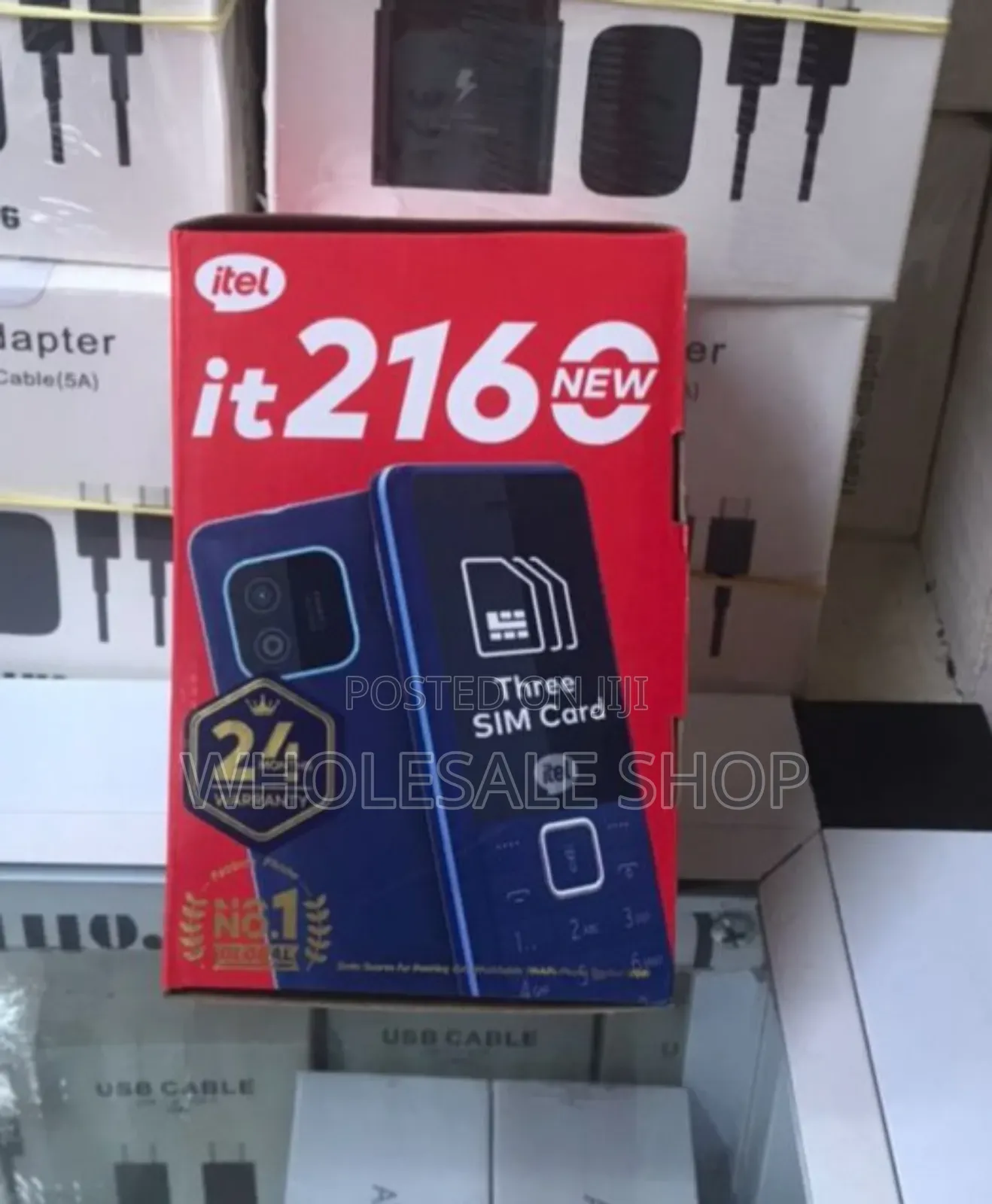 New Itel it2160 Black