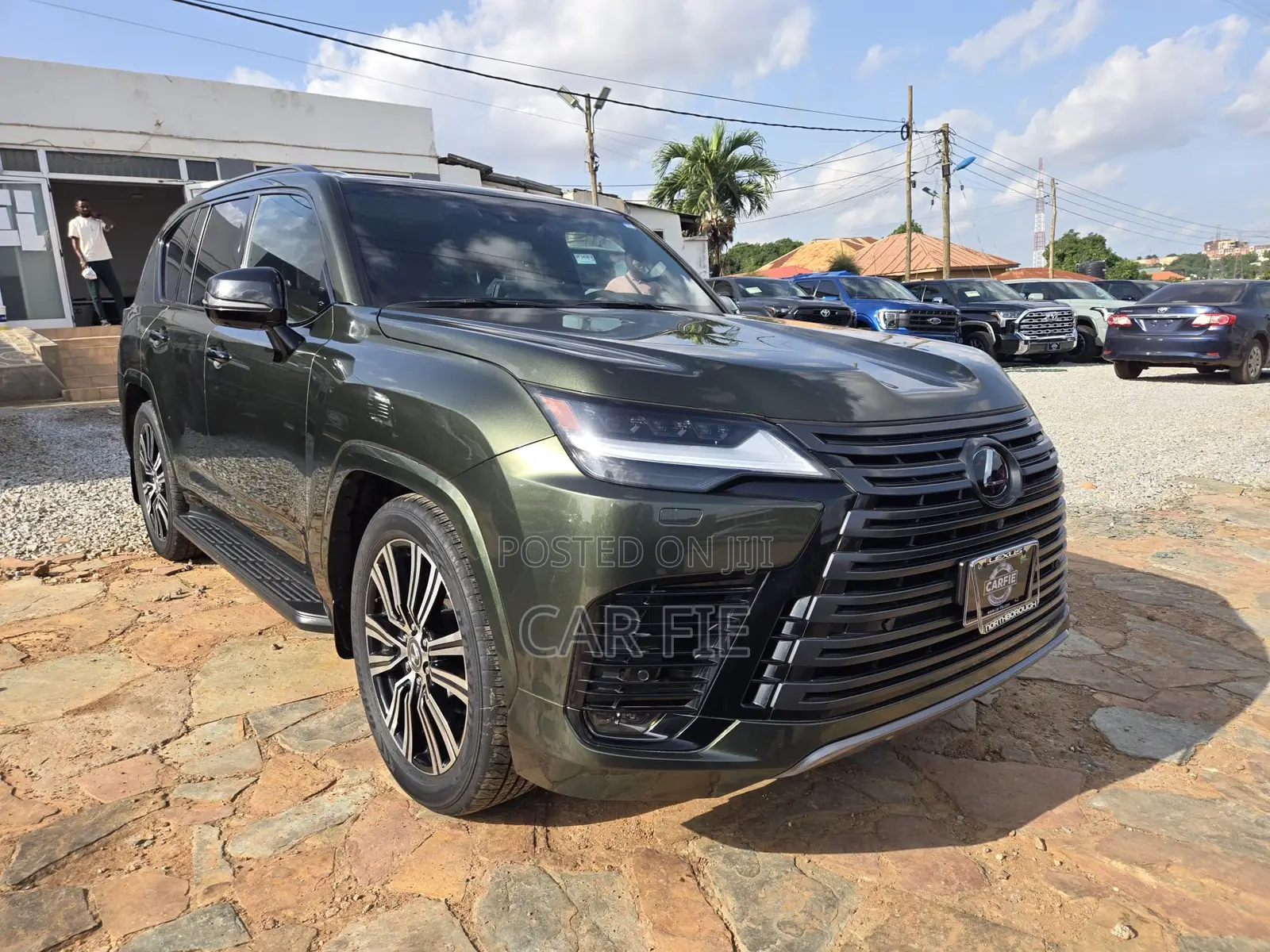 New Lexus LX 600 2025 Green