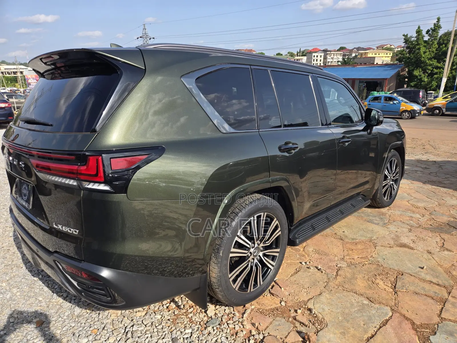 New Lexus LX 600 2025 Green