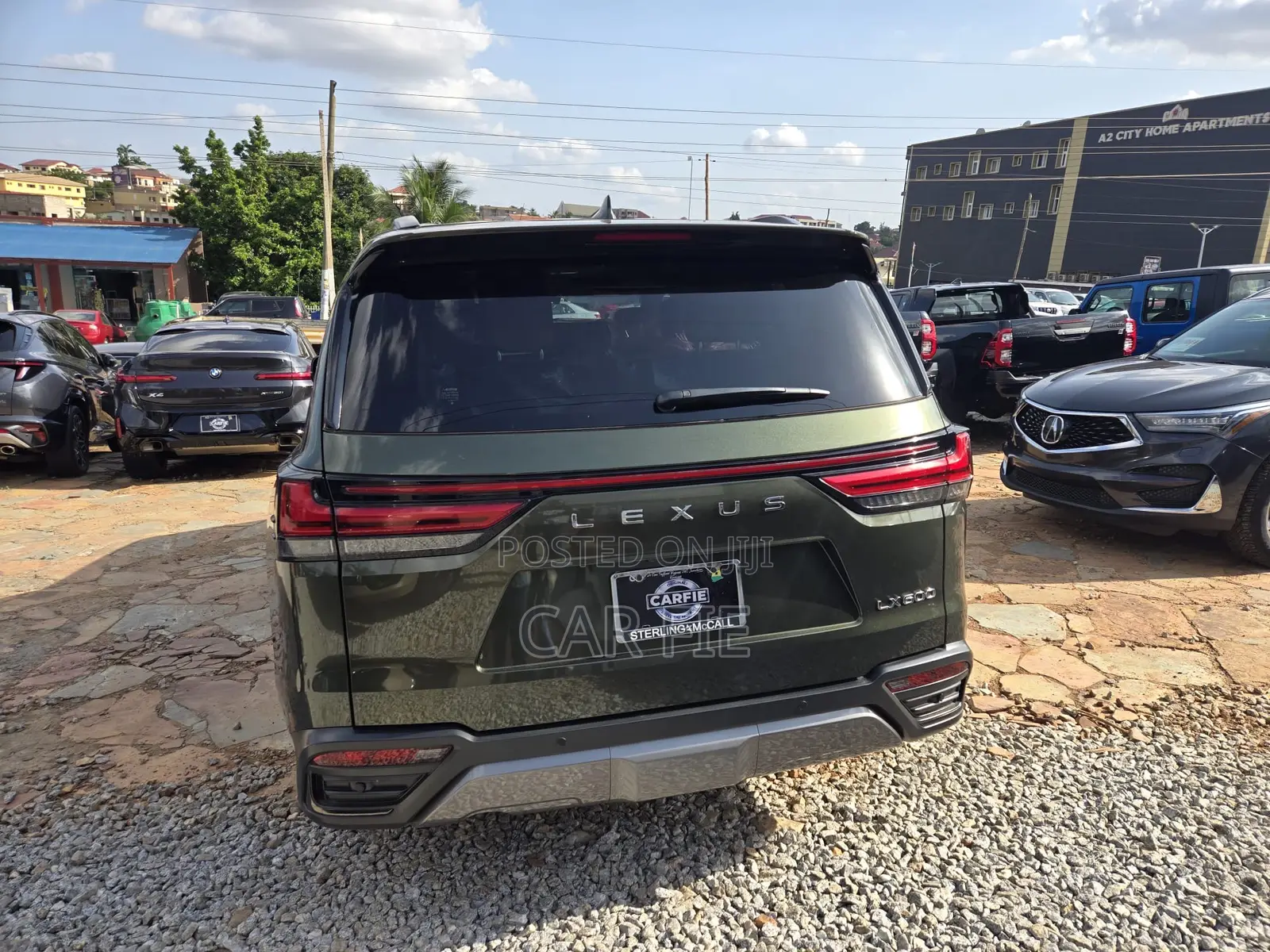 New Lexus LX 600 2025 Green