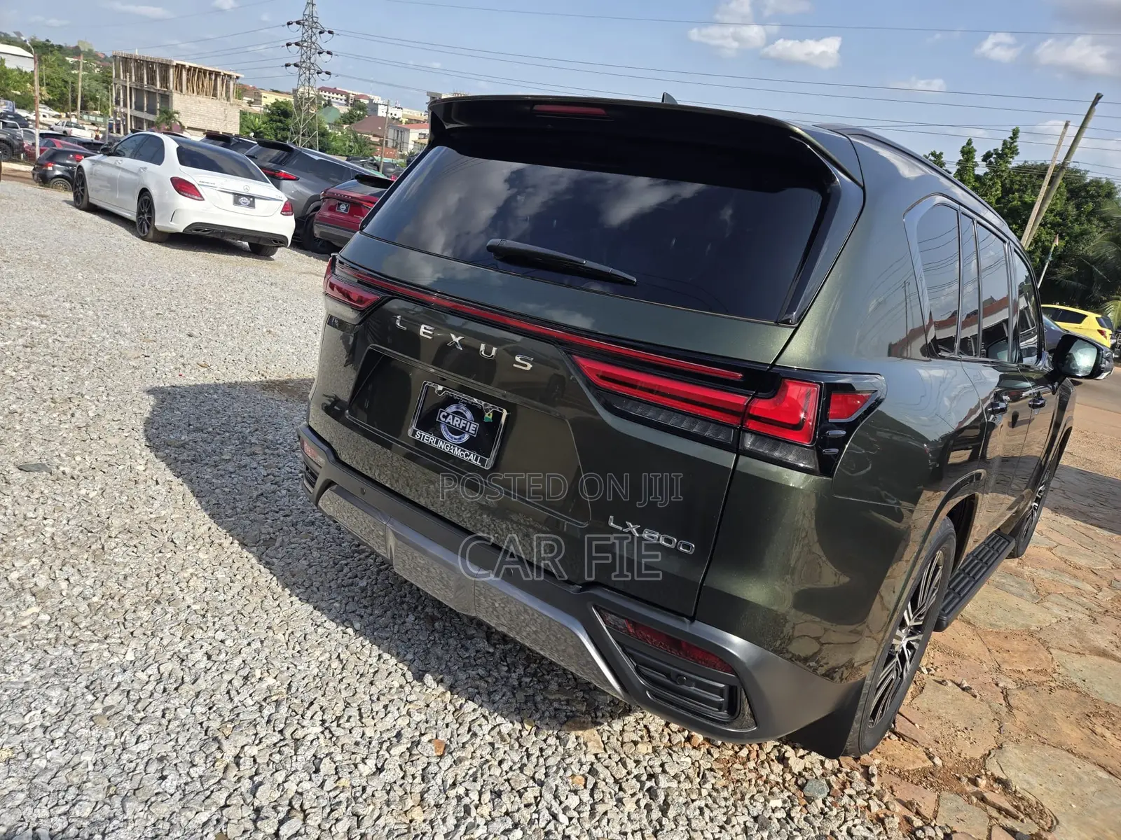 New Lexus LX 600 2025 Green