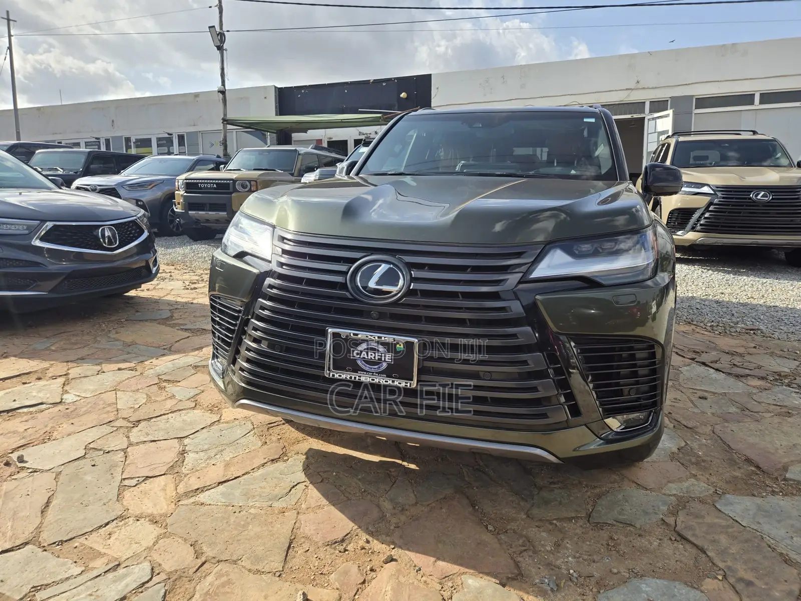 New Lexus LX 600 2025 Green