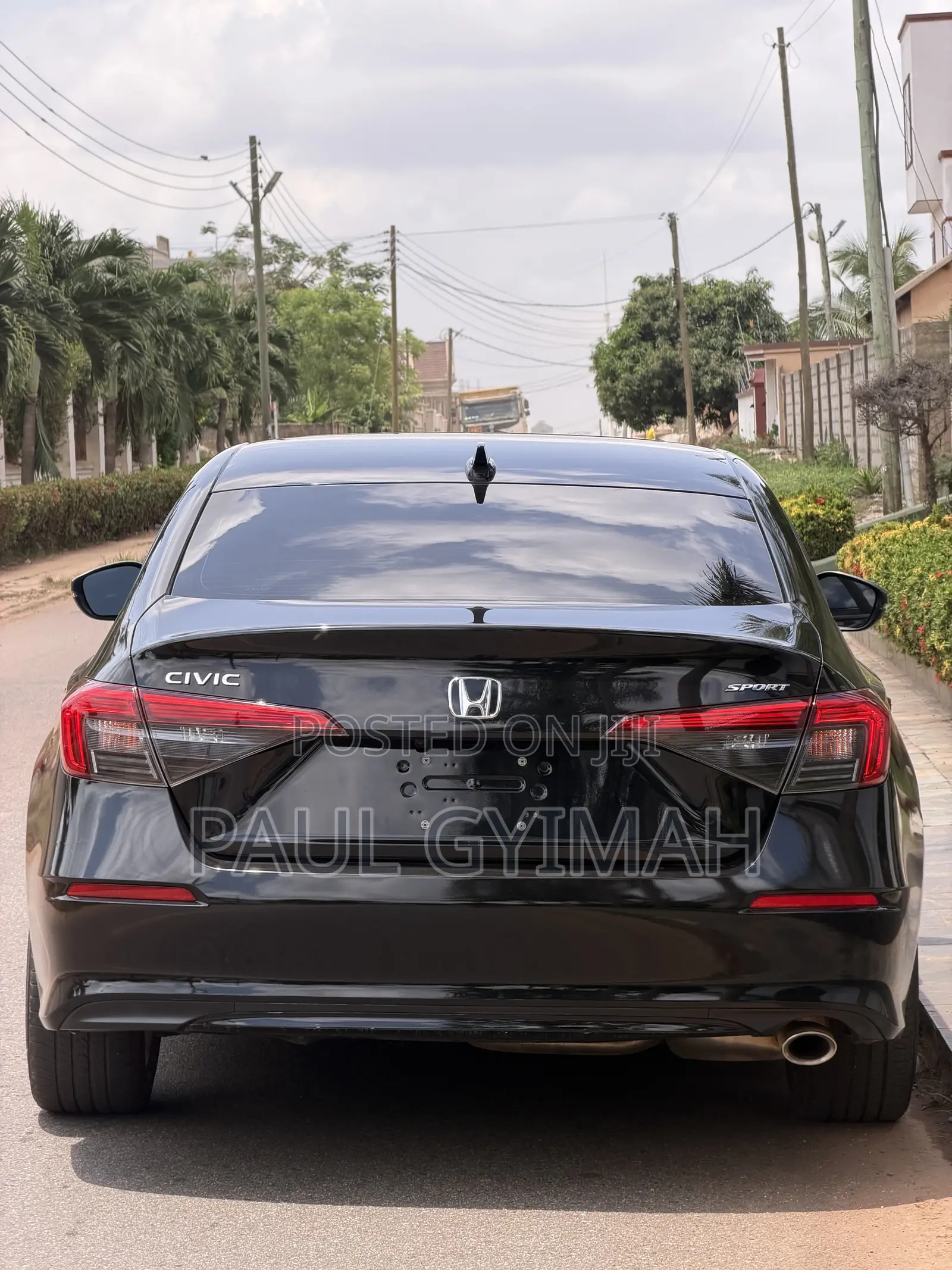 Honda Civic Sport 2022 Black