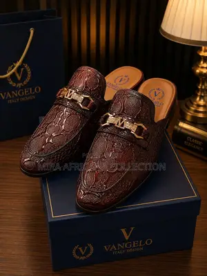 Italy Vangelo Design Men’S Half Shoe