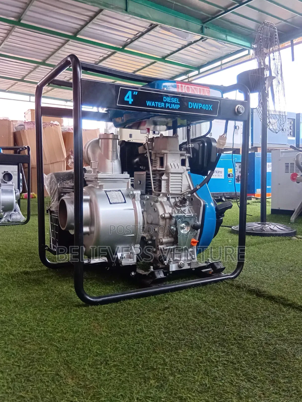 Honda Commercial Grade 4" Diesel Water Pump