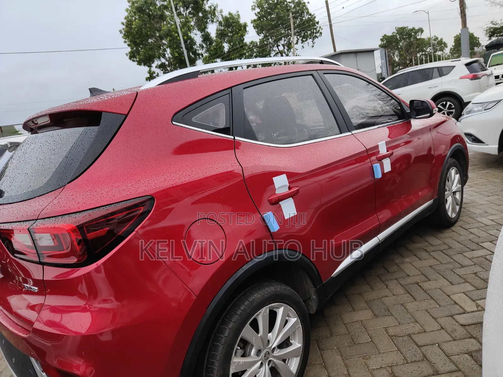 MG ZS 2017 Red
