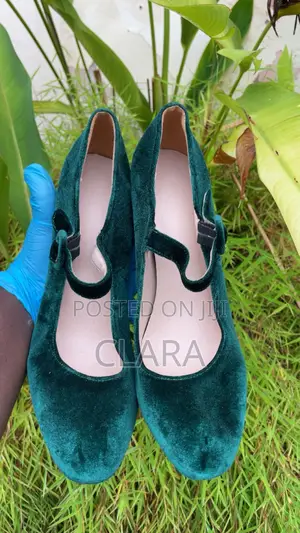 Green Block Heel